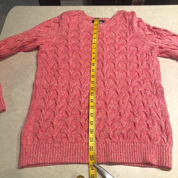 ⭐️ Lands' End Drifter Cable-Knit Crewneck Sweater - Picture 10 of 11